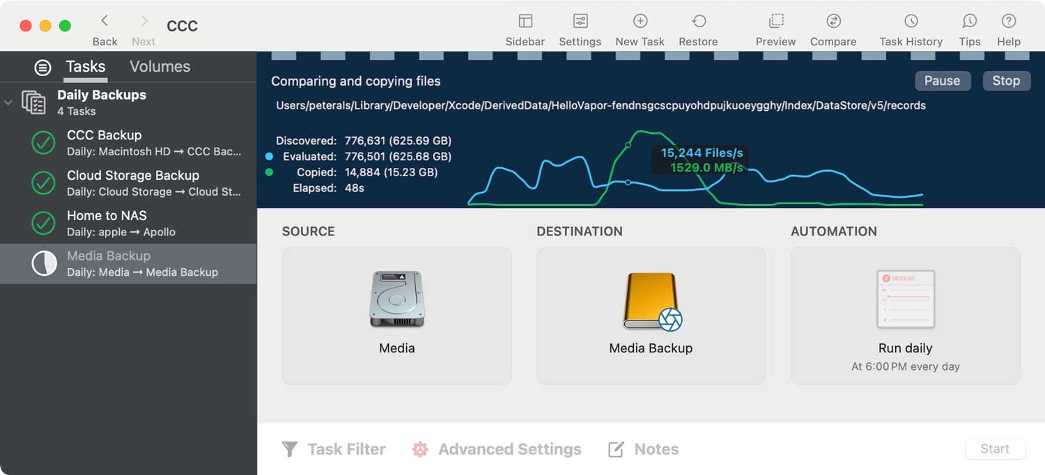 CCC 7 app window